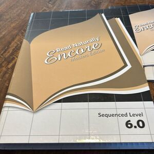 Read Naturally Encore Master Edition Level 6.0 CD system